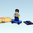 8683/06 LEGO® Minifigures Serie 1 - Skateboarder
