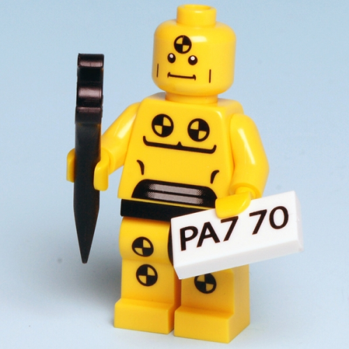 8683/08 LEGO® Minifigures Serie 1 - Abriss-Dummy