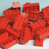 LEGO® Basisstein 2x4 rot