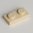 LEGO® Platte 1x2 beige