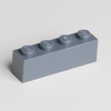 LEGO® Basisstein 1x4 dunkelgrau