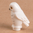 LEGO® Eule "Hedwig" weiß mit Zeichnung