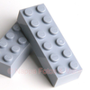 LEGO® Basisstein 2x6 hellgrau