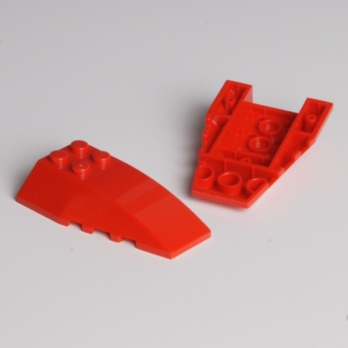 LEGO® Cockpit Oberteil 4x6 rot glänzend