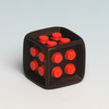LEGO® Würfel ohne Fliesen schwarz/rot