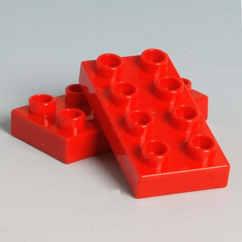 LEGO® DUPLO® Platte 2x4 rot