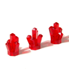 LEGO® Kristall groß transparent rot