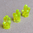 LEGO® Kristall groß transparent neongelb