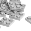 LEGO® Platte 2x2 hellgrau