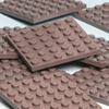 LEGO® Platte 6x6 dunkelgrau