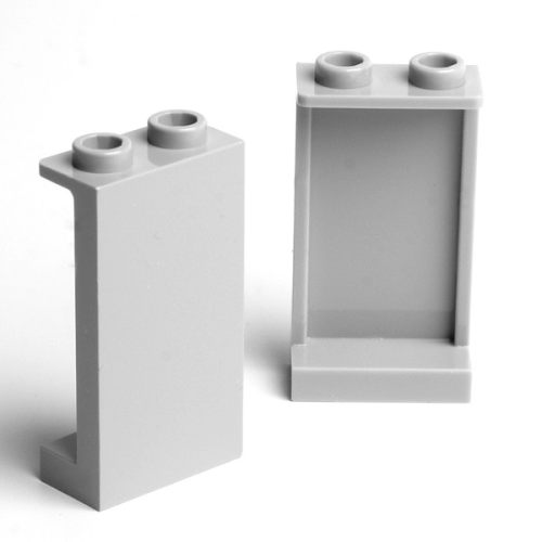 LEGO® Paneel 1x2x3 hellgrau