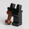 LEGO® Pirates -  Beine " Holzbein " braun-schwarz