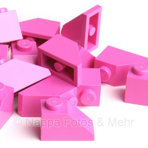 LEGO® Dachstein 1x2 / 45°  pink