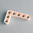 LEGO®  Technic Liftarm  3x5 mit  90°  Winkel weiß