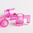 LEGO® Tasse transparent pink