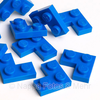 LEGO® Eckplatte 2x2 blau