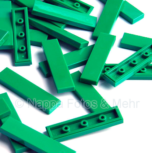 LEGO® Fliese 1x4 grün