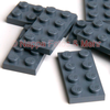 LEGO® Platte 2x4 dunkelgrau