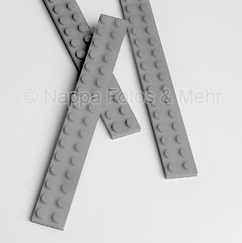 LEGO® Platte 2x16 dunkelgrau