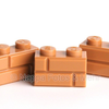LEGO® Mauerstein 1x2 orange-braun