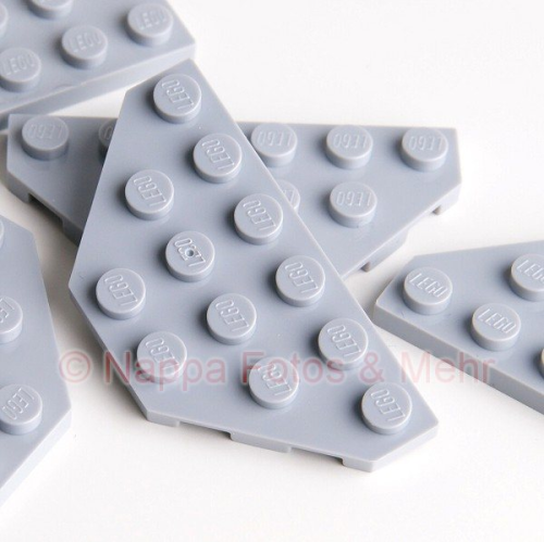 LEGO® Flügelplatte 3x6 hellgrau