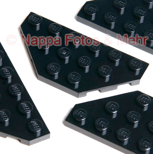 LEGO® Flügelplatte 3x6 schwarz