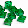 LEGO® Platte 1x1 transparent - grün