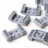 LEGO® Platte mit Aufprallschutz 2x4 hellgrau