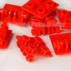 LEGO® Platte 2x2 mit Scharnier rot