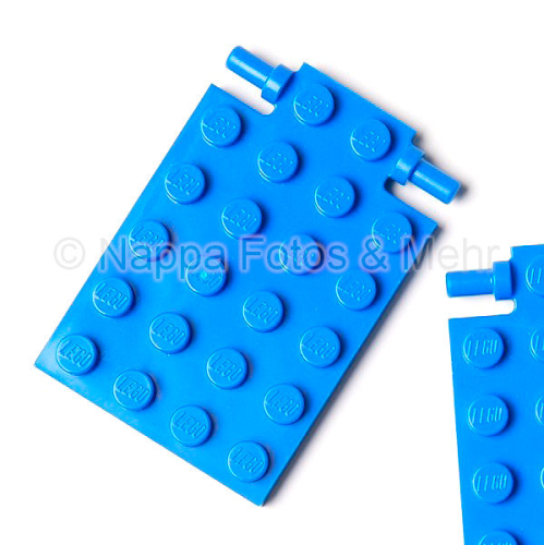 LEGO Falltür-Klappe 4x6 blau
