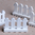 LEGO® Holzlatten-Zaun 1x4x2 weiß