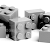 LEGO® Basisstein 2x2 dunkelgrau