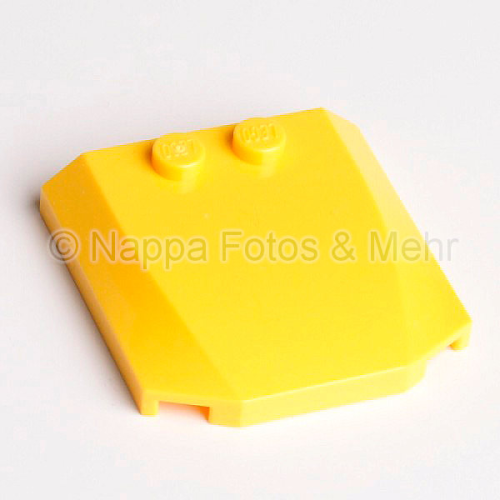LEGO Motorhaube flach 4x4x2/3 gelb