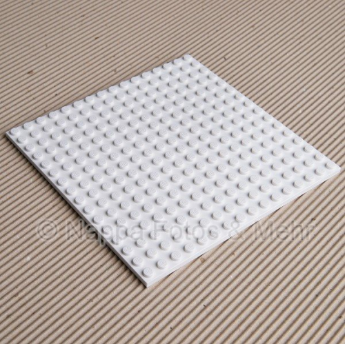LEGO® Platte 16x16 weiß
