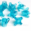 LEGO® Kristall groß mit 4 Zacken  transparent hellblau