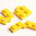 LEGO® Gelenk-Eckplatte 2x2 gelb