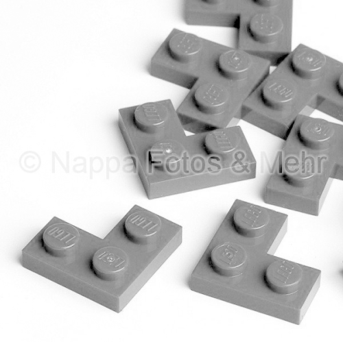 LEGO®  Eckplatte 2x2  dunkelgrau