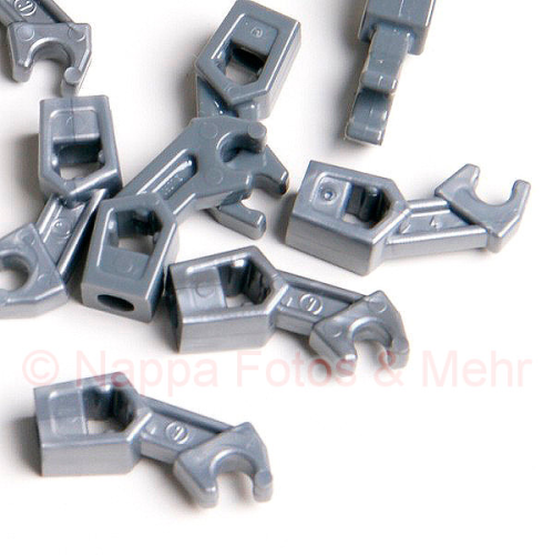 LEGO® Roboterarm Verbinder dunkelgrau-metallic