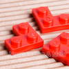 LEGO® Eckplatte 2x2 rot