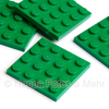 LEGO® Platte 4x4 grün