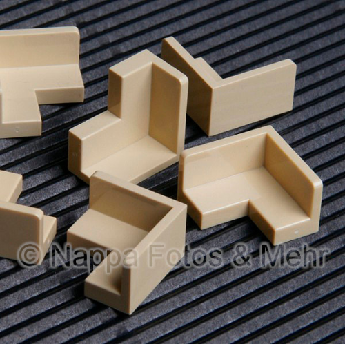 LEGO® Paneel-Eckelement 2x2x1 beige