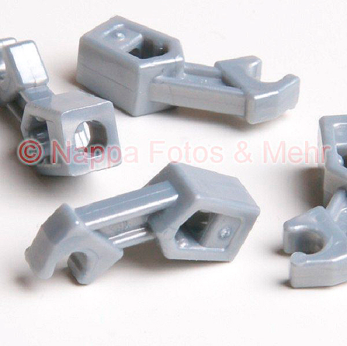 LEGO® Roboterarm Verbinder  hellgrau-metallic