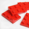 LEGO® Platte 2x3 rot