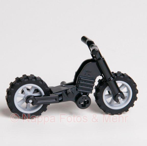 LEGO® Motorrad  Karosserie mit Rädern schwarz