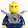 LEGO® Schulterpanzer perlsilber