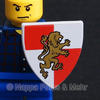 LEGO®  Schild "Goldener Löwe" klein