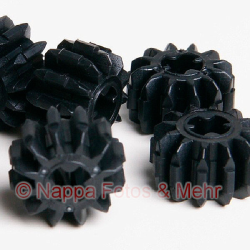LEGO® Zahnrad 12 Zähne dick schwarz