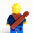 LEGO® Köcher rotbraun
