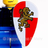 LEGO® Schild "Goldener Löwe" groß