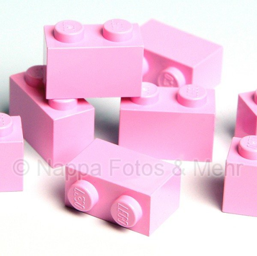 LEGO® Basisstein 1x2 rosa